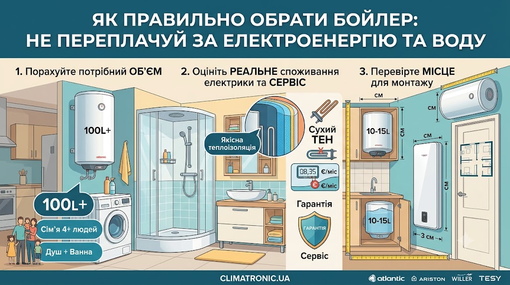 Не купуйте бойлер, поки не порахуєте ці 3 речі