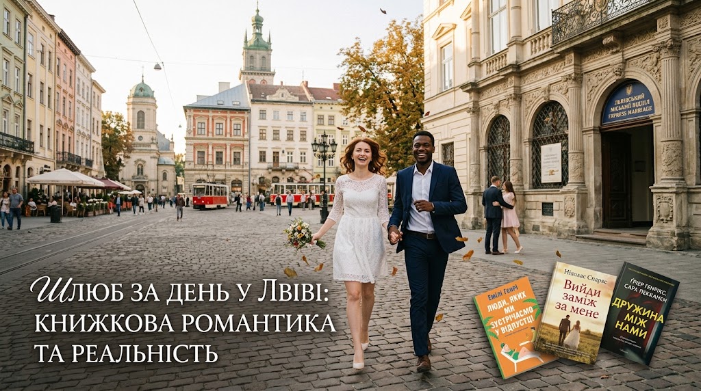 💍 Шлюб за один день: у книжках так буває, і в реальності теж
